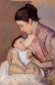 Mary Cassatt œuvres - Maternité des mères des enfants Mary Cassatt
